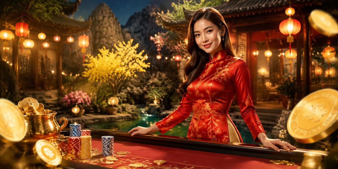 Bàn casino hiện đại minh họa sự khác nhau giữa live casino và trò chơi bàn